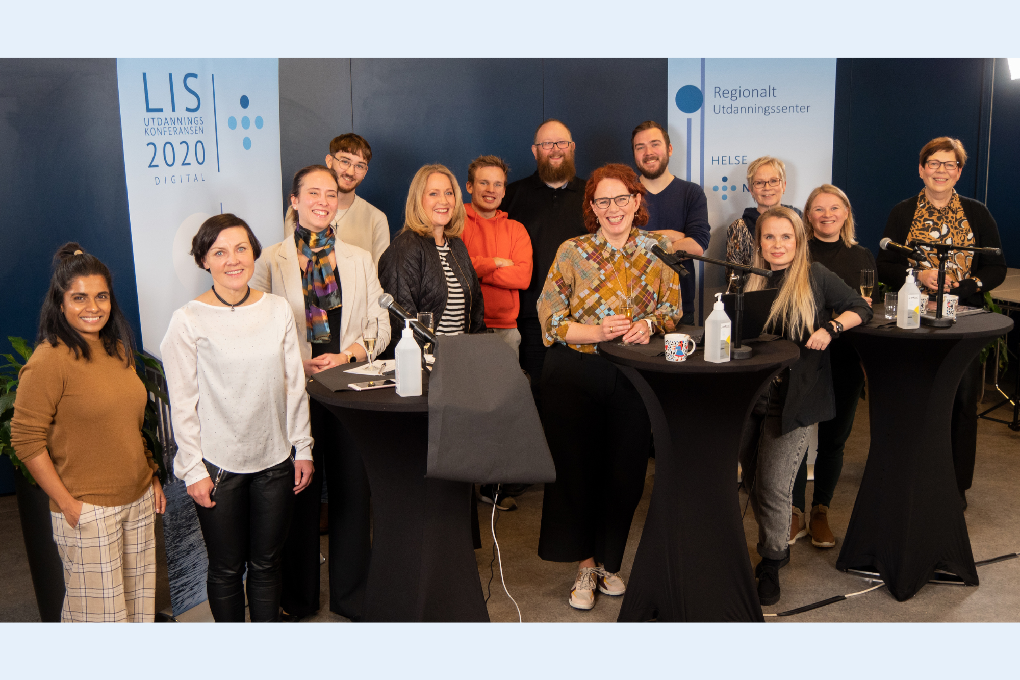 Bilde av bidragsyterne under spesialistutdanningskonferansen for leger 2020