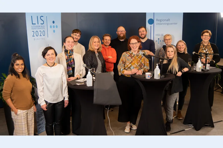 Bilde av bidragsyterne under spesialistutdanningskonferansen for leger 2020