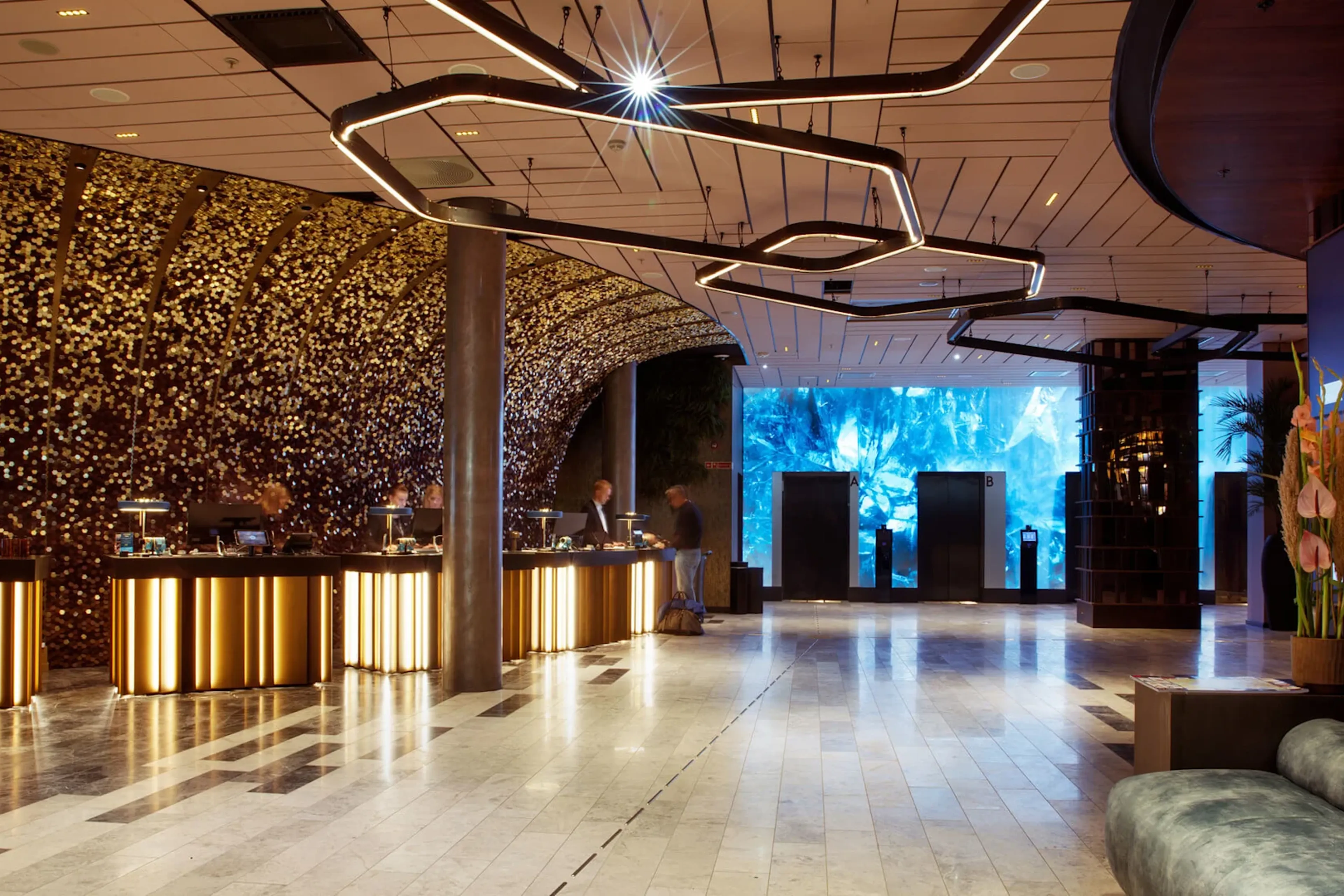 Lobbyen i Clarion Hotel The Hub