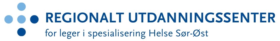 Logo Regionalt utdanningssenter for leger i spesialisering Helse Sør-Øst